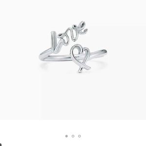 Tiffanys love heart ring